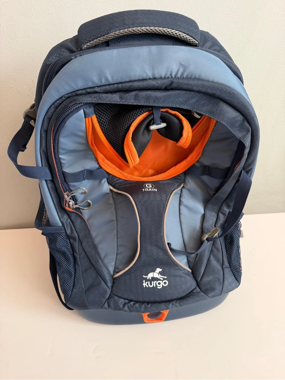 *New* Kurgo G-Train Dog Carrier Backpack, Navy Blue